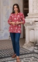 Printed Short Kurti